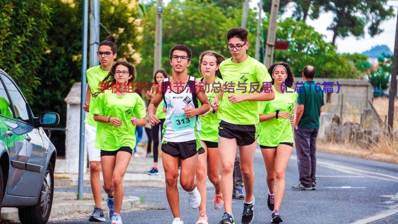 学校组织清明节活动总结与反思（汇总16篇）