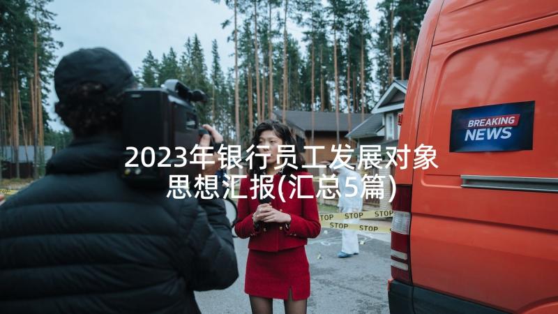 2023年银行员工发展对象思想汇报(汇总5篇)