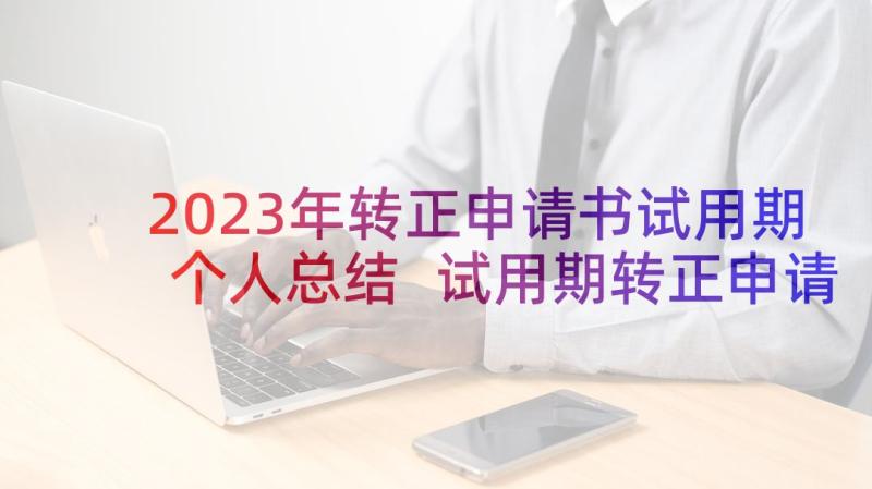 2023年转正申请书试用期个人总结 试用期转正申请书(模板9篇)