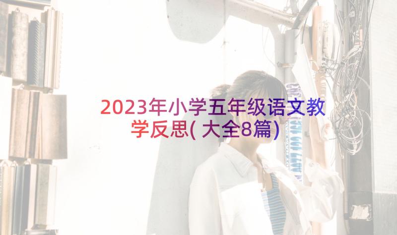 2023年小学五年级语文教学反思(大全8篇)