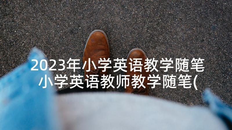 2023年小学英语教学随笔 小学英语教师教学随笔(优秀7篇)