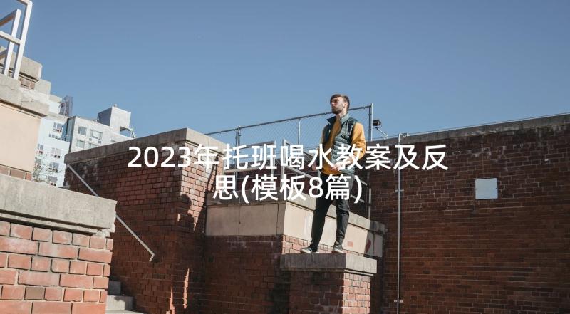 2023年托班喝水教案及反思(模板8篇)