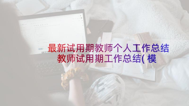 最新试用期教师个人工作总结 教师试用期工作总结(模板10篇)