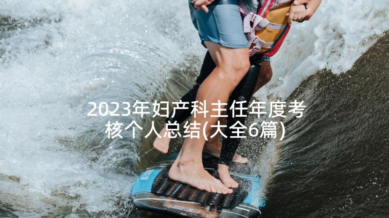 2023年妇产科主任年度考核个人总结(大全6篇)