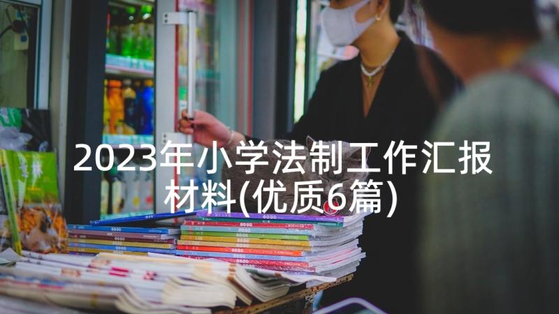 2023年小学法制工作汇报材料(优质6篇)