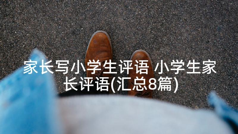 家长写小学生评语 小学生家长评语(汇总8篇)