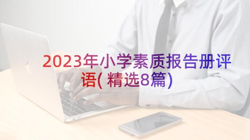 2023年小学素质报告册评语(精选8篇)