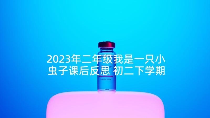 2023年二年级我是一只小虫子课后反思 初二下学期的心得体会(优秀6篇)