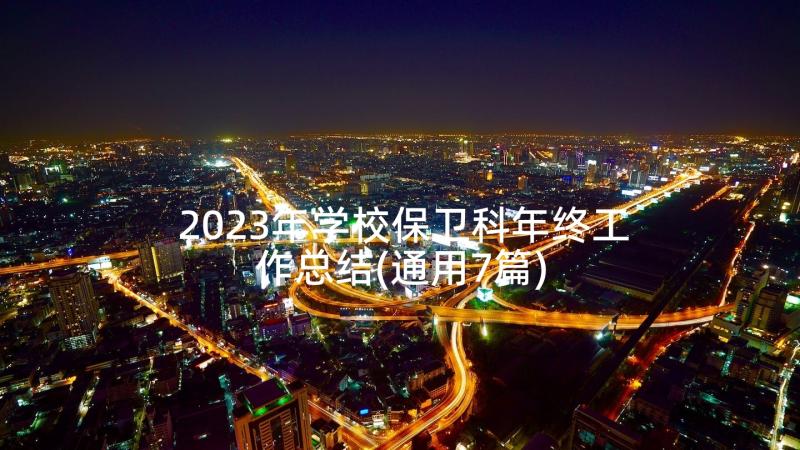 2023年学校保卫科年终工作总结(通用7篇)