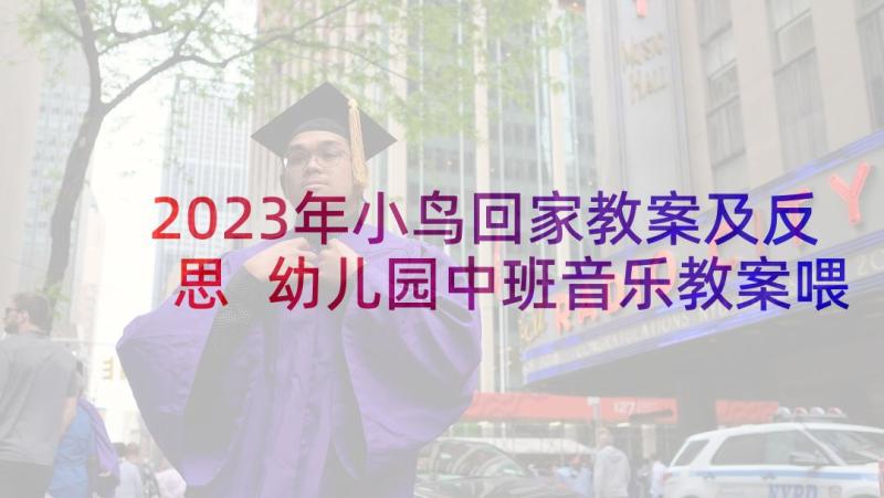 2023年小鸟回家教案及反思 幼儿园中班音乐教案喂小鸟含反思(实用5篇)