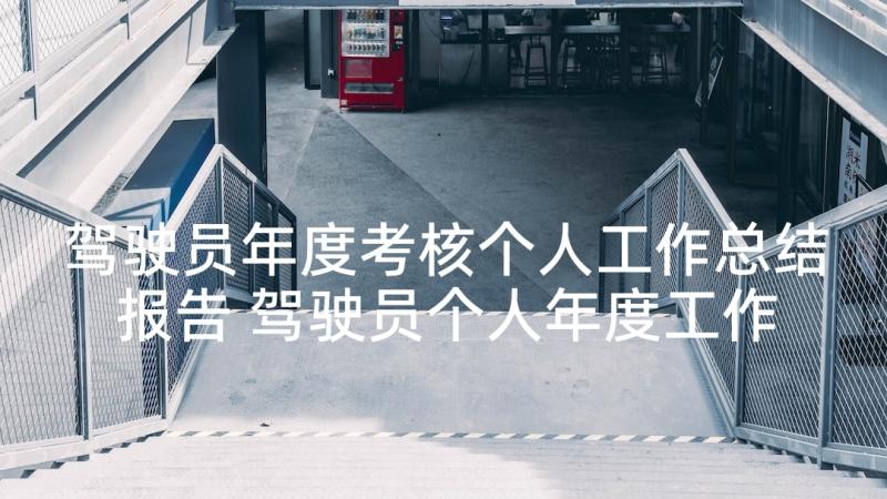 驾驶员年度考核个人工作总结报告 驾驶员个人年度工作总结(实用6篇)