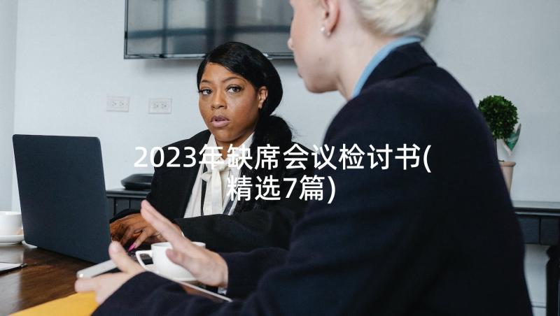 2023年缺席会议检讨书(精选7篇)