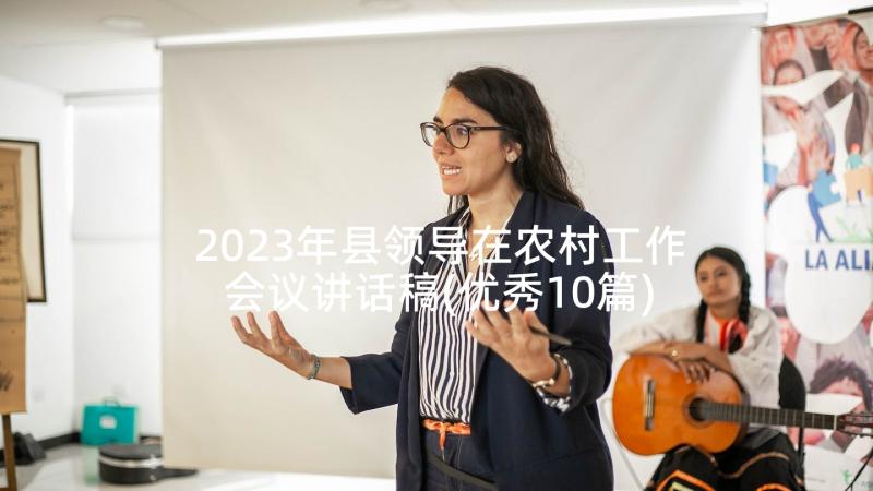 2023年县领导在农村工作会议讲话稿(优秀10篇)