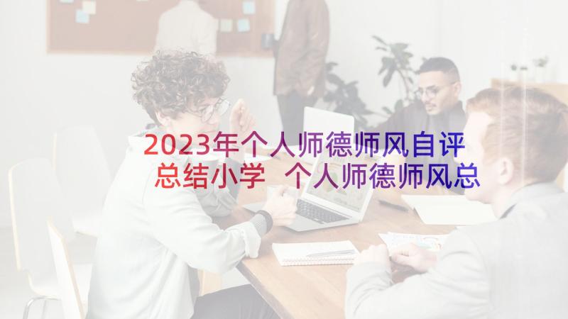 2023年个人师德师风自评总结小学 个人师德师风总结(优质8篇)