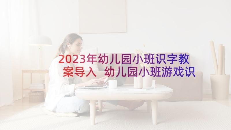 2023年幼儿园小班识字教案导入 幼儿园小班游戏识字游戏教案(优秀5篇)