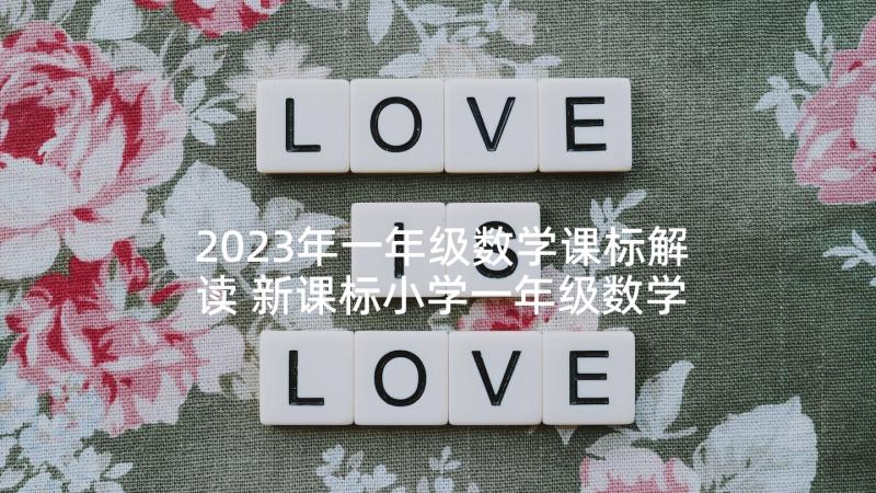 2023年一年级数学课标解读 新课标小学一年级数学找规律数教学设计(大全5篇)