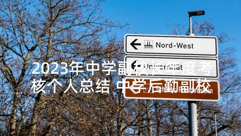 2023年中学副校长年度考核个人总结 中学后勤副校长年度考核个人总结(通用6篇)