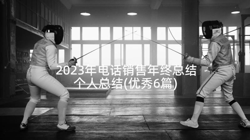 2023年电话销售年终总结个人总结(优秀6篇)