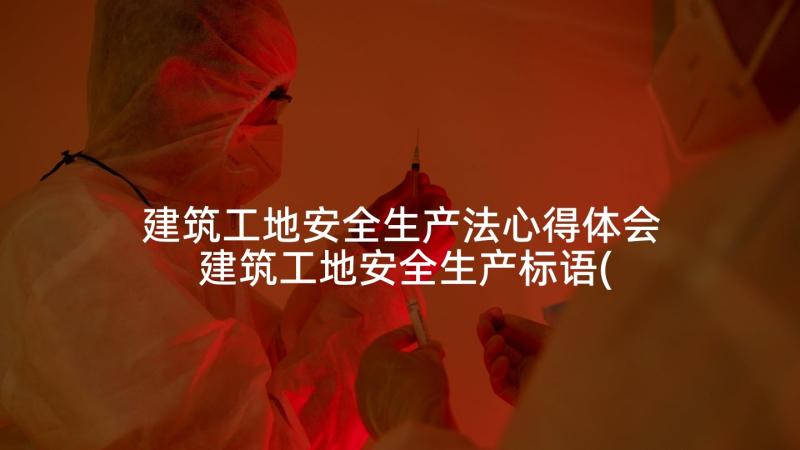 建筑工地安全生产法心得体会 建筑工地安全生产标语(通用5篇)