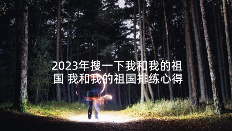 2023年搜一下我和我的祖国 我和我的祖国排练心得体会(通用7篇)