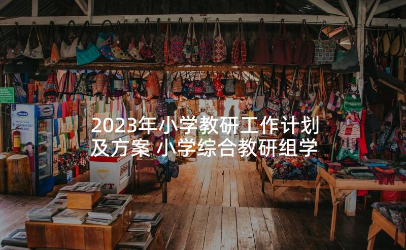 2023年小学教研工作计划及方案 小学综合教研组学年度工作计划(模板5篇)