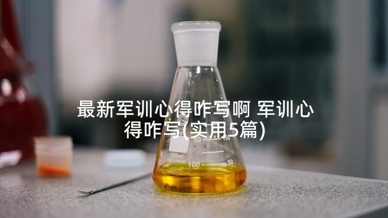 最新军训心得咋写啊 军训心得咋写(实用5篇)