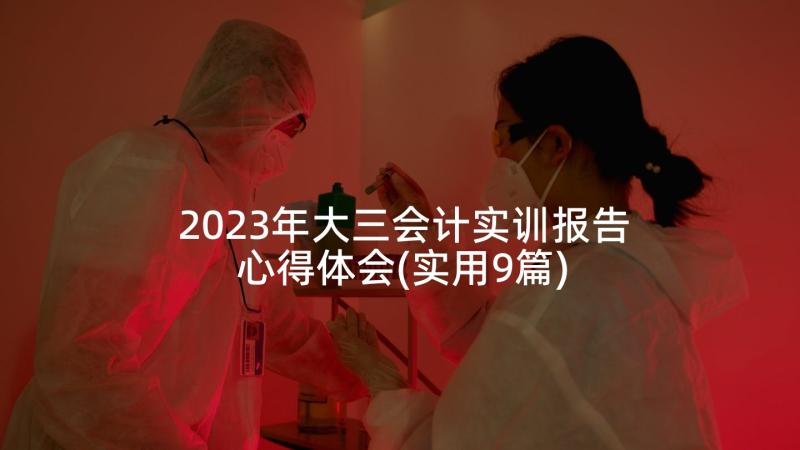 2023年大三会计实训报告心得体会(实用9篇)