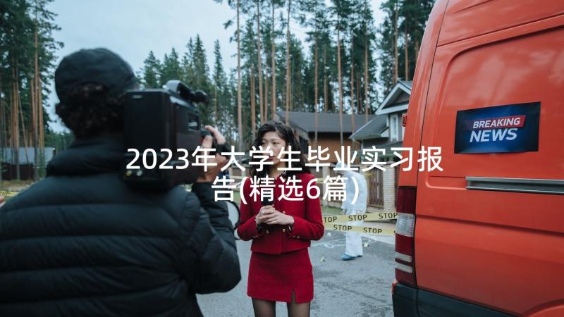 2023年大学生毕业实习报告(精选6篇)