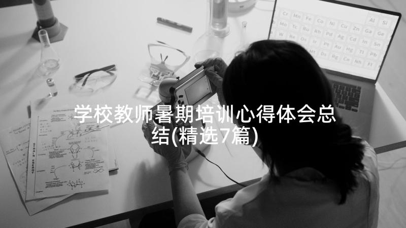 学校教师暑期培训心得体会总结(精选7篇)