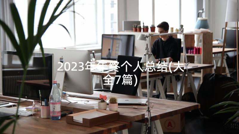 2023年年终个人总结(大全7篇)