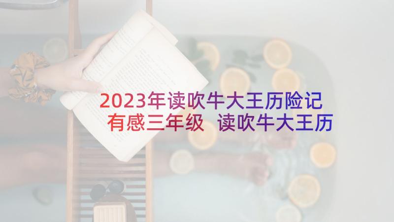 2023年读吹牛大王历险记有感三年级 读吹牛大王历险记有感(通用5篇)