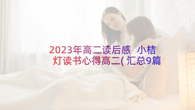 2023年高二读后感 小桔灯读书心得高二(汇总9篇)