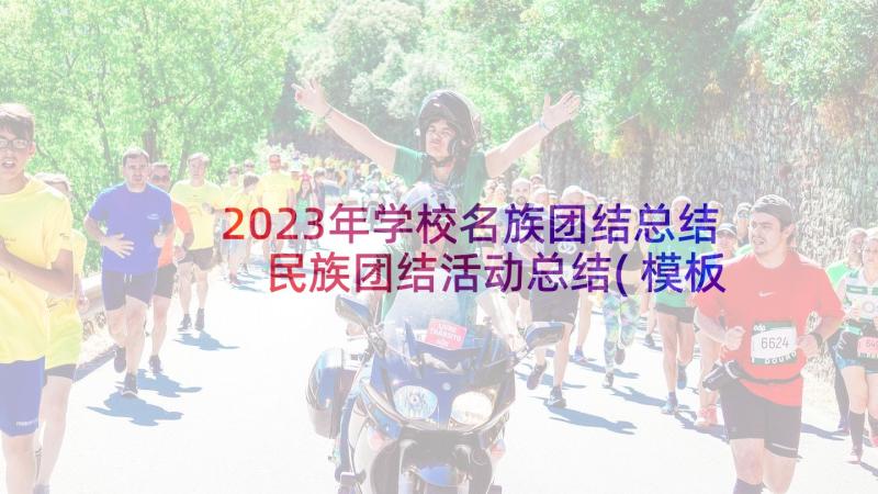 2023年学校名族团结总结 民族团结活动总结(模板6篇)