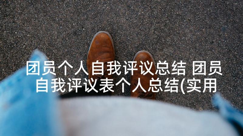 团员个人自我评议总结 团员自我评议表个人总结(实用8篇)