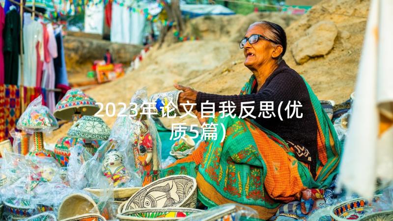 2023年论文自我反思(优质5篇)