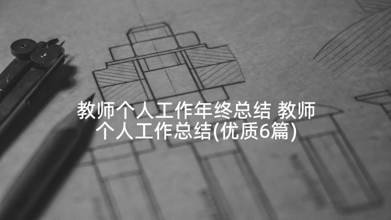 教师个人工作年终总结 教师个人工作总结(优质6篇)