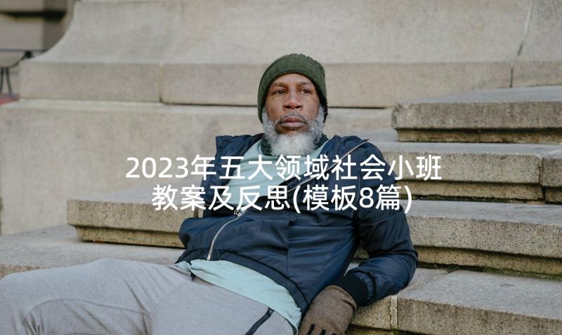 2023年五大领域社会小班教案及反思(模板8篇)