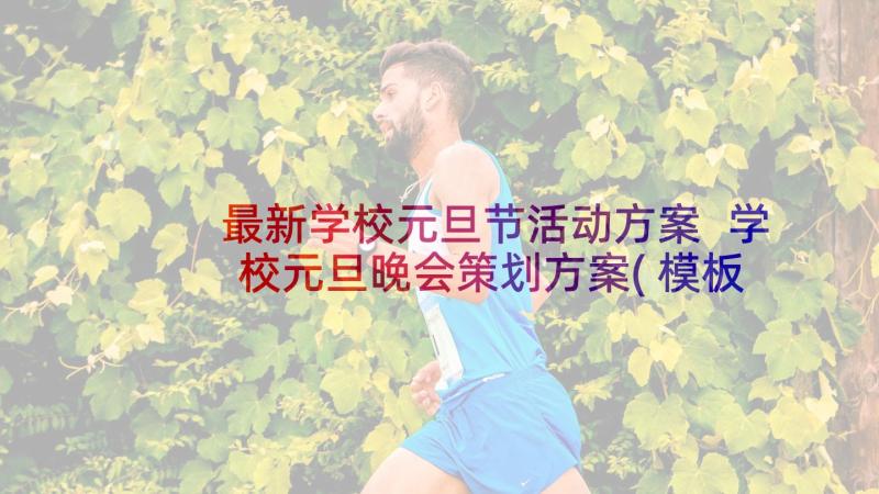 最新学校元旦节活动方案 学校元旦晚会策划方案(模板8篇)