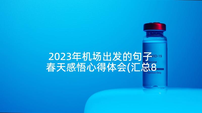 2023年机场出发的句子 春天感悟心得体会(汇总8篇)