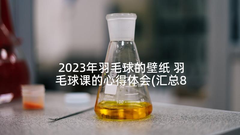 2023年羽毛球的壁纸 羽毛球课的心得体会(汇总8篇)