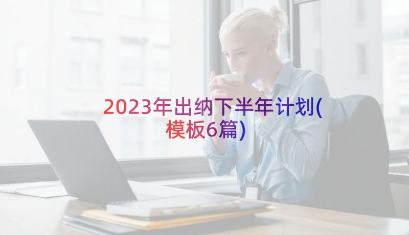 2023年出纳下半年计划(模板6篇)