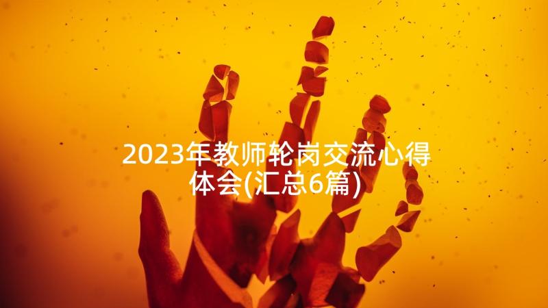 2023年教师轮岗交流心得体会(汇总6篇)