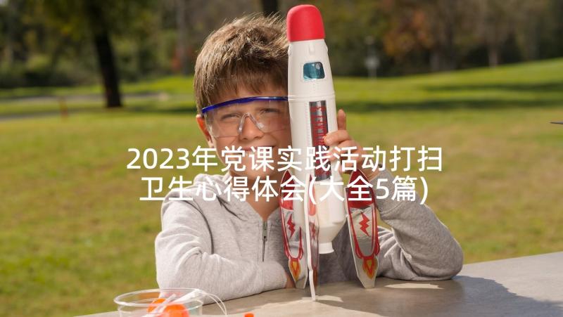 2023年党课实践活动打扫卫生心得体会(大全5篇)