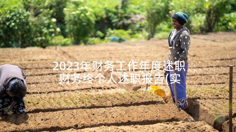 2023年财务工作年度述职 财务终个人述职报告(实用7篇)