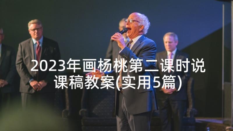 2023年画杨桃第二课时说课稿教案(实用5篇)