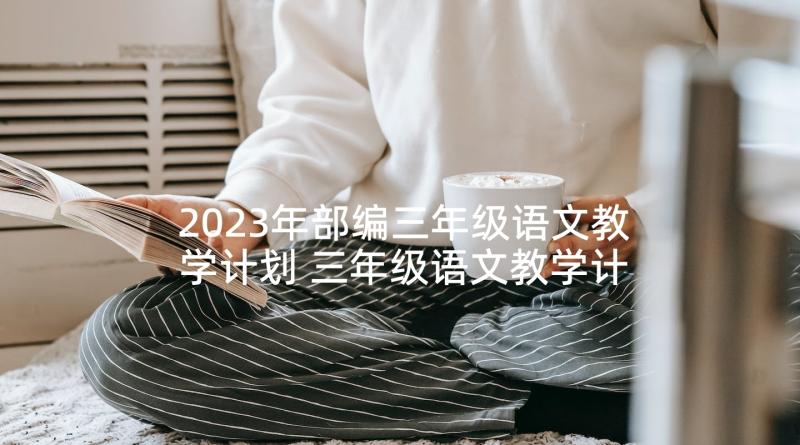 2023年部编三年级语文教学计划 三年级语文教学计划(优质8篇)