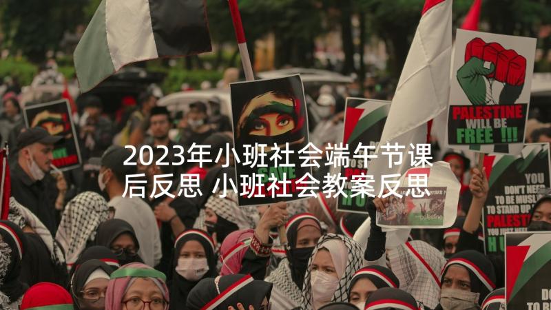 2023年小班社会端午节课后反思 小班社会教案反思(模板9篇)