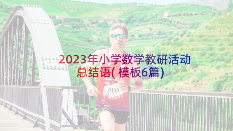 2023年小学数学教研活动总结语(模板6篇)