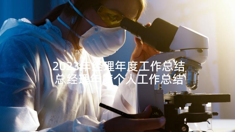 2023年经理年度工作总结 总经理年度个人工作总结(实用9篇)