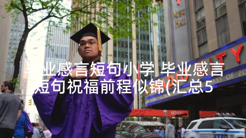 毕业感言短句小学 毕业感言短句祝福前程似锦(汇总5篇)